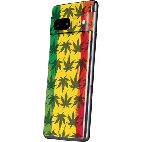 Marijuana Rasta Pattern Pixel Skins